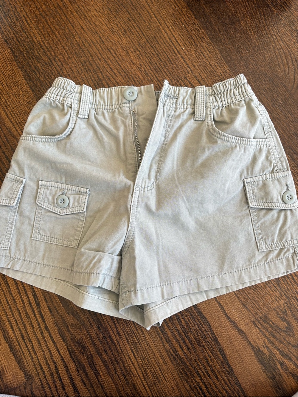 Pull&Bear Green Cargo Shorts
